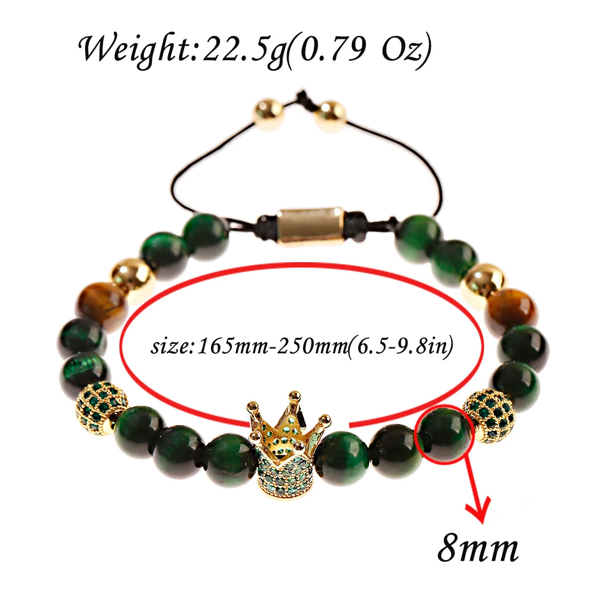 Luxury High Quality Stone Bracelet for Men
